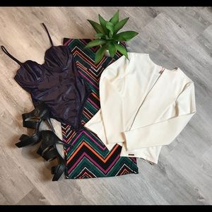 NWT - Windsor Purple Bodysuit